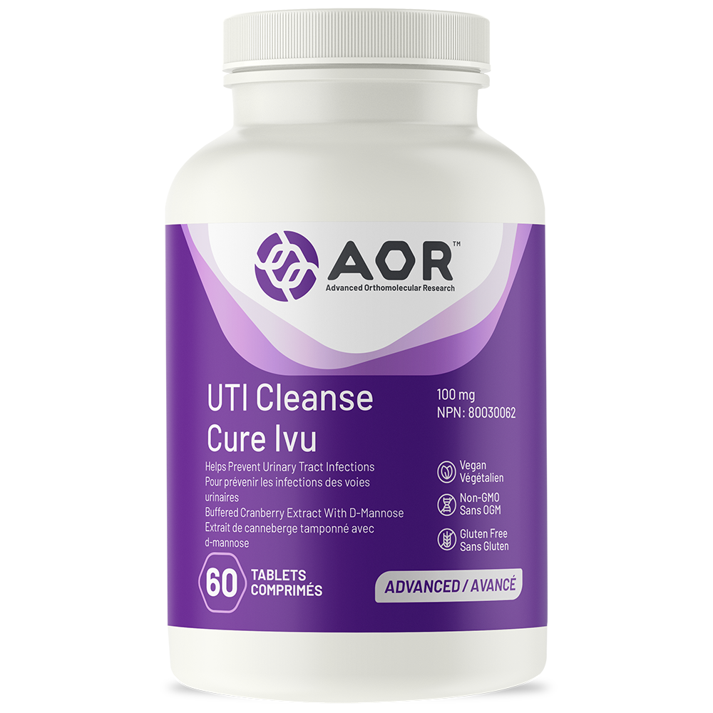 AOR UTI CLEANSE (D-MANNOSE) WITH CRANBERRY 60 TABS