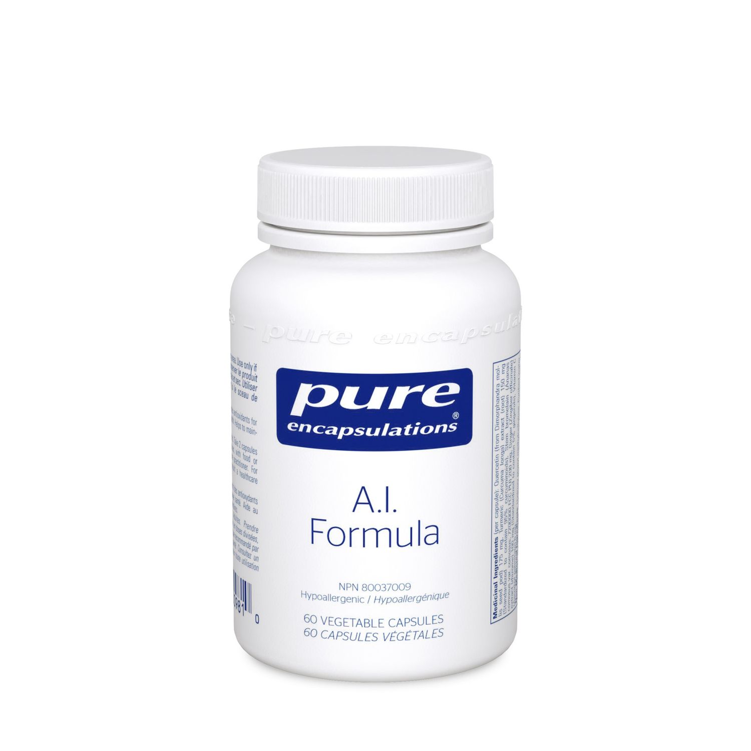 PURE ENCAPSULATIONS A.I. FORMULA 60 VEGICAPS