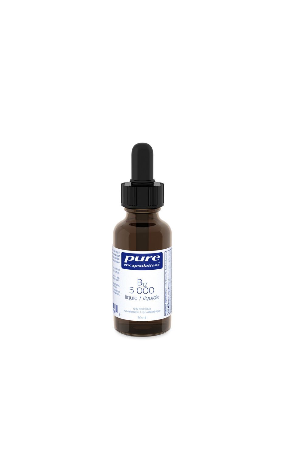 PURE ENCAPSULATIONS B12 5000 LIQUID 30ML