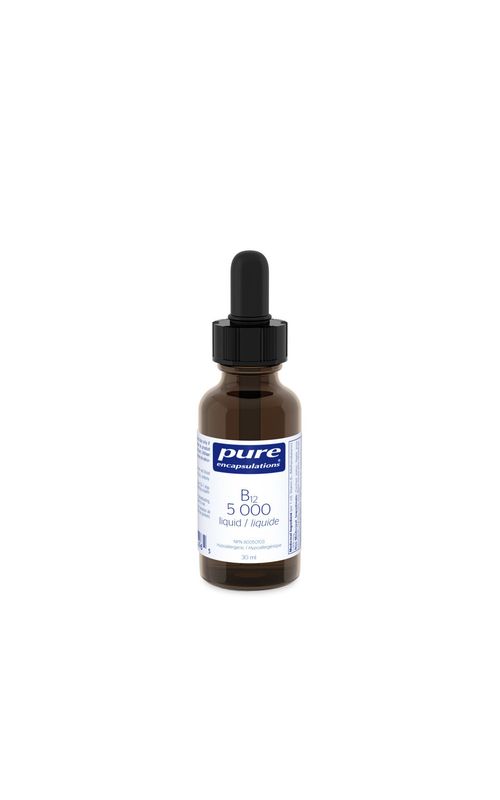 PURE ENCAPSULATIONS B12 5000 LIQUID 30ML