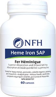 NFH HEME IRON SAP 60 VEGICAPS