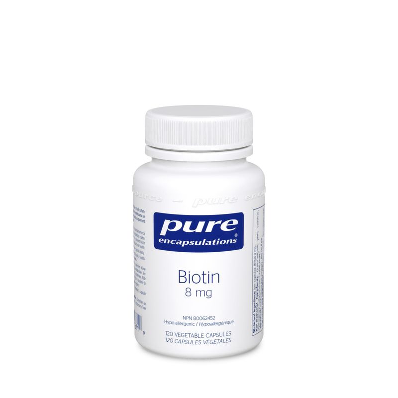 PURE ENCAPSULATIONS BIOTIN 8MG 120 CAPS