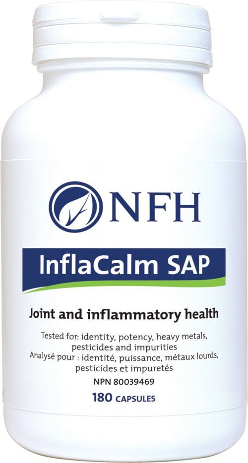NFH INFLACALM SAP 180 VEGICAPS
