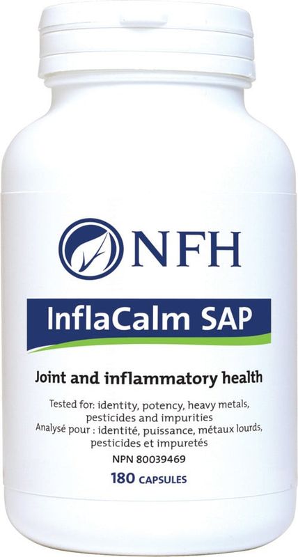 NFH INFLACALM SAP 180 VEGICAPS