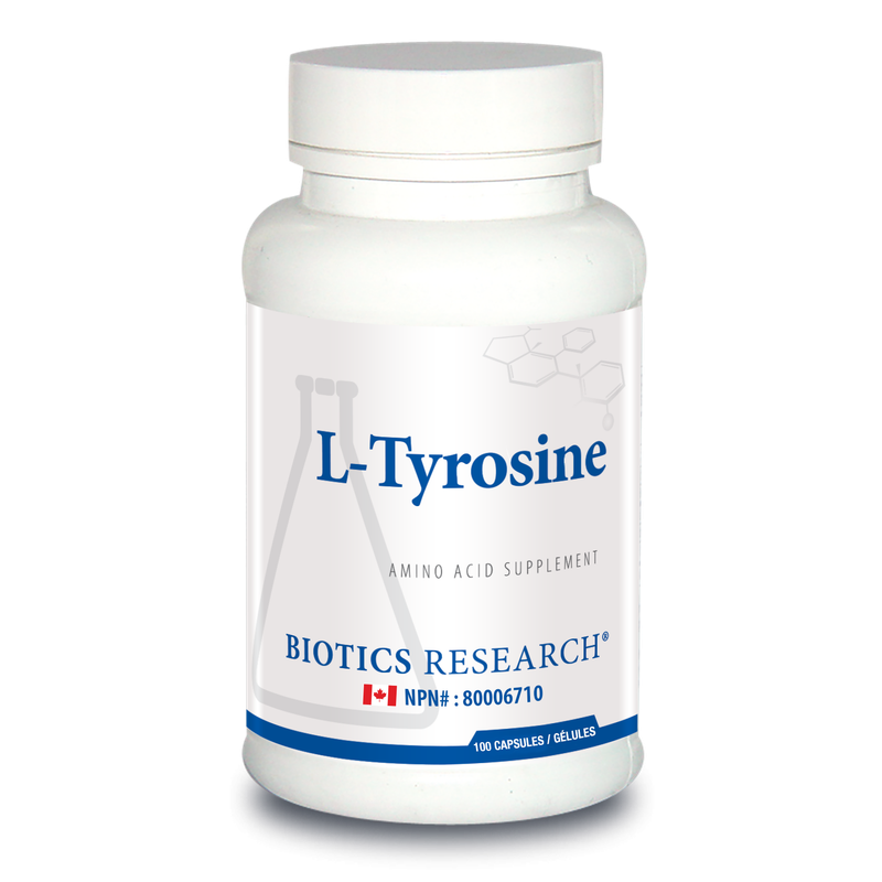 BIOTICS RESEARCH L-TYROSINE (550MG) 100 CAPS