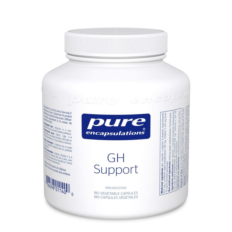 PURE ENCAPSULATIONS GH SUPPORT 180 VEGICAPS