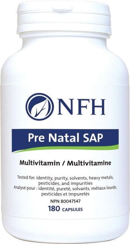 NFH PRENATAL SAP 180 CAPS