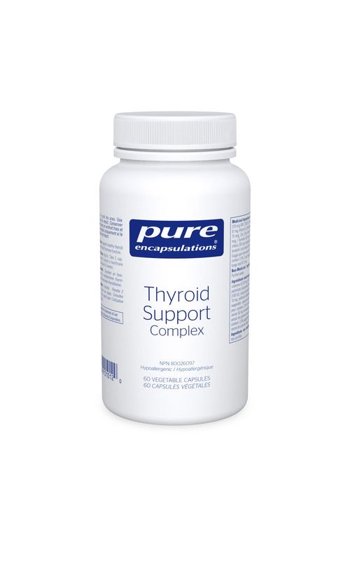 PURE ENCAPSULATIONS THYROID SUPPORT COMPLEX 60 VEGICAPS