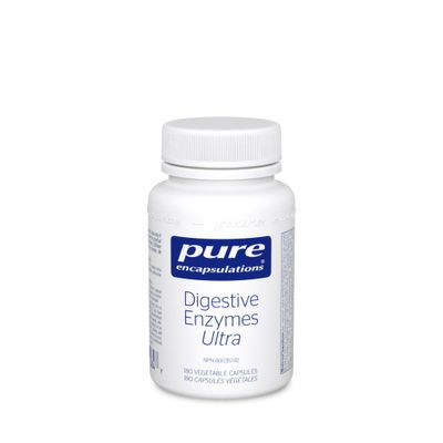 PURE ENCAPSULATIONS DIGESTIVE ENZYMES ULTRA 180 VEGICAPS