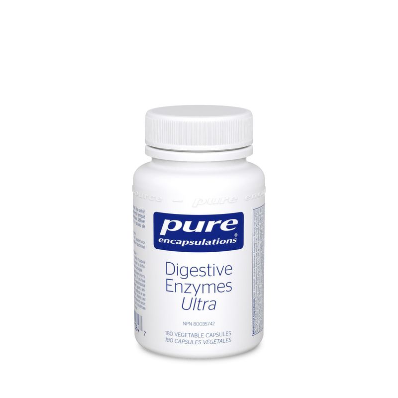 PURE ENCAPSULATIONS DIGESTIVE ENZYMES ULTRA 180 VEGICAPS