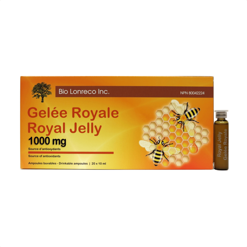 BIO LONRECO ROYAL JELLY 1000MG 20 DRINKABLE AMPULES X 10ML