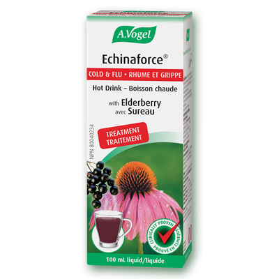 A.VOGEL ECHINAFORCE EXTRA STRGTH HOT DRINK W ELDERBERRY 100ML A.VOGEL ECHINAFORCE EXTRA STRGTH HOT DRINK W ELDERBERRY 100ML