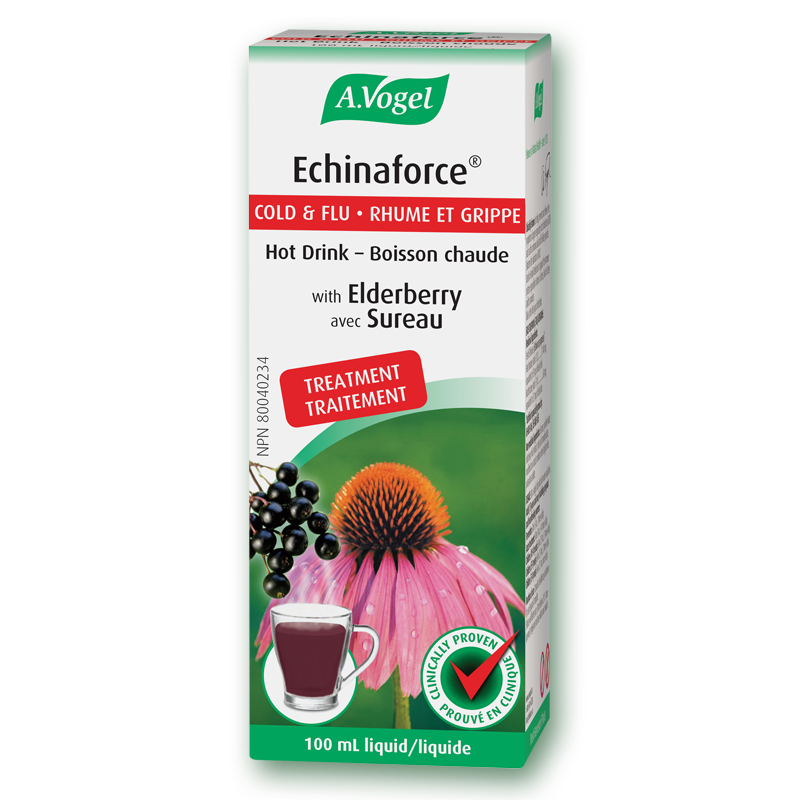 A.VOGEL ECHINAFORCE EXTRA STRGTH HOT DRINK W ELDERBERRY 100ML