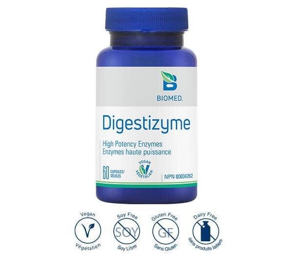 BIO MED DIGESTIZYME 60 CAPS