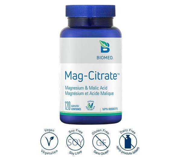 BIO MED MAG-CITRATE 120CAP