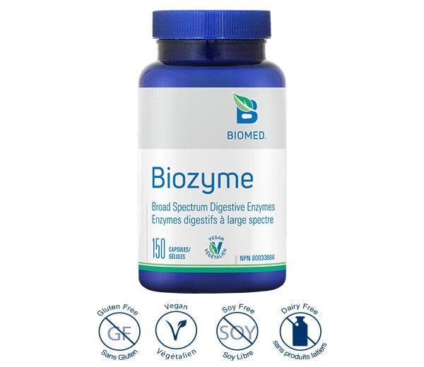 BIO MED BIOZYME 150CAPS