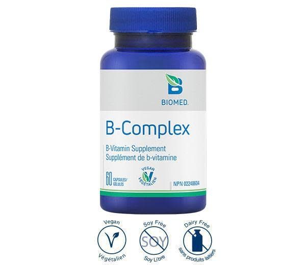 BIO MED B-COMPLEX 60 CAPS