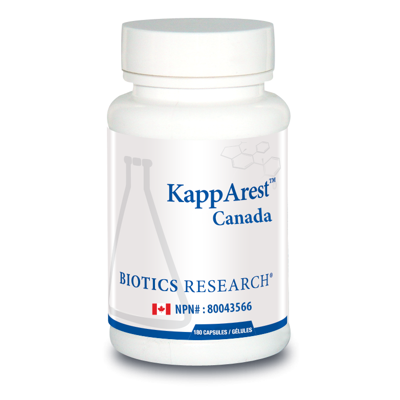 BIOTICS RESEARCH KAPPAREST 180 CAPS
