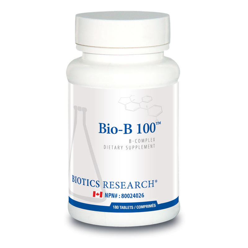 BIOTICS RESEARCH BIO-B 100 180 TABS