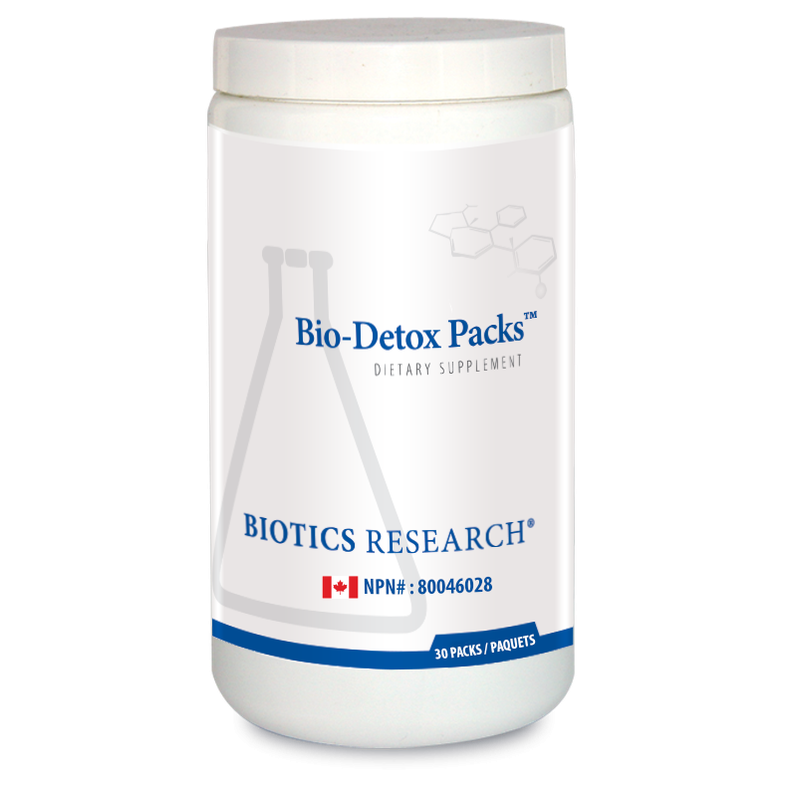 BIOTICS RESEARCH BIO-DETOX PACKS 30 PACKS