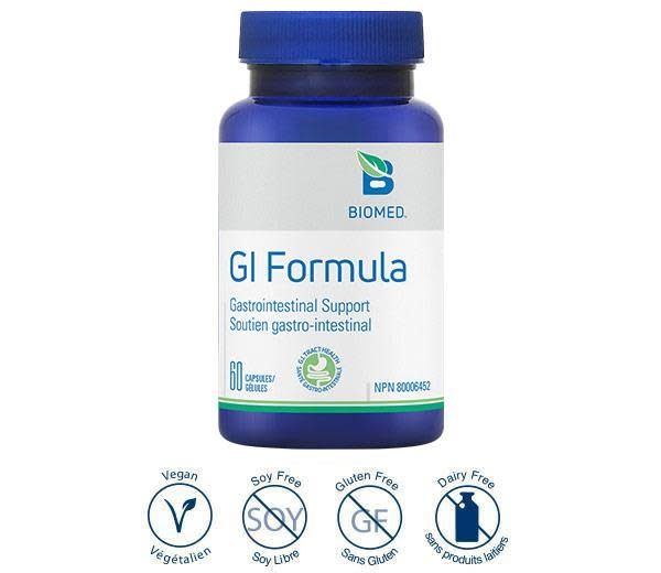 BIO MED GI FORMULA (FORMERLY RR FORMULA) 60CAPS