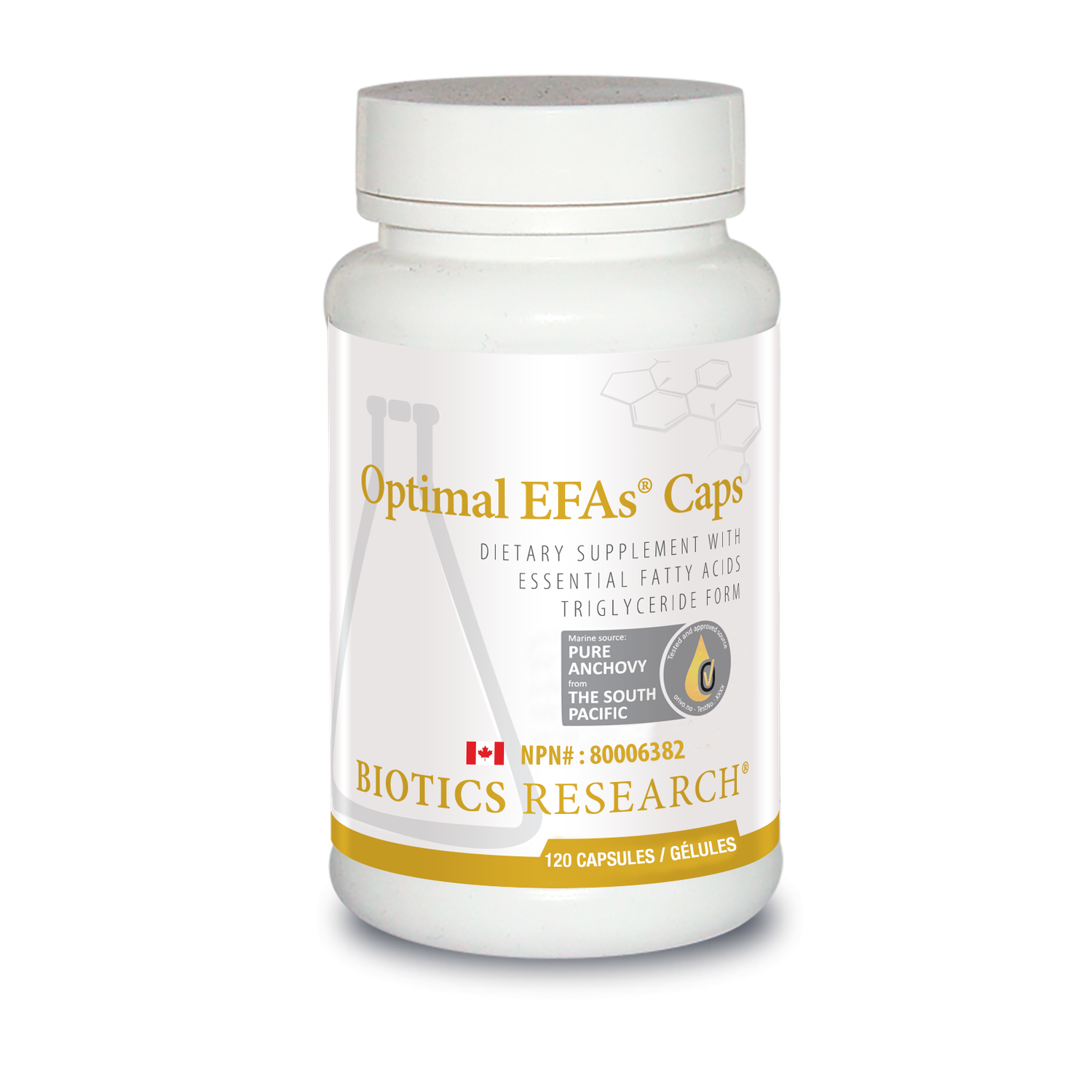 BIOTICS RESEARCH OPTIMAL EFAS 120 CAPS
