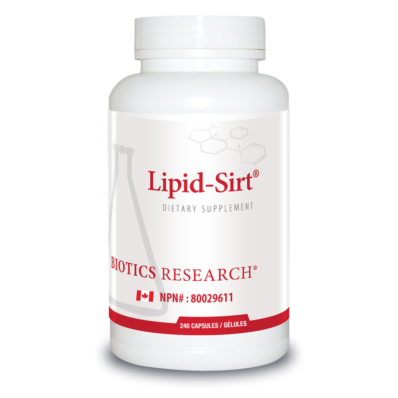 BIOTICS RESEARCH LIPID-SIRT 240 CAPS