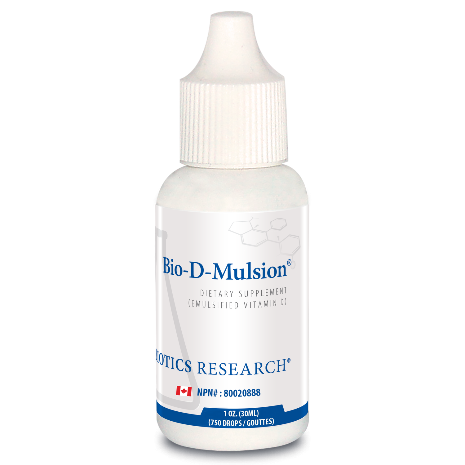 BIOTICS RESEARCH BIO-D-MULSION 400 IU 1OZ