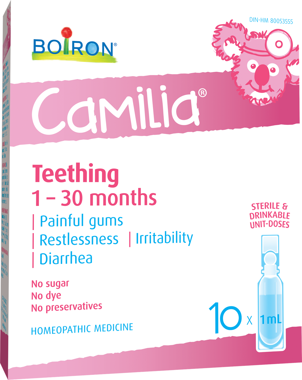 BOIRON CAMILIA (TEETHING) 1ML X 10 DOSES