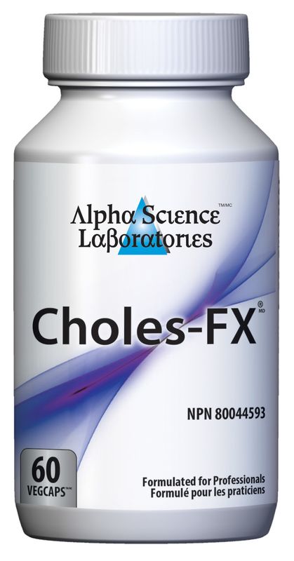 ALPHA SCIENCE LABS CHOLES-FX 60 VEGICAPS