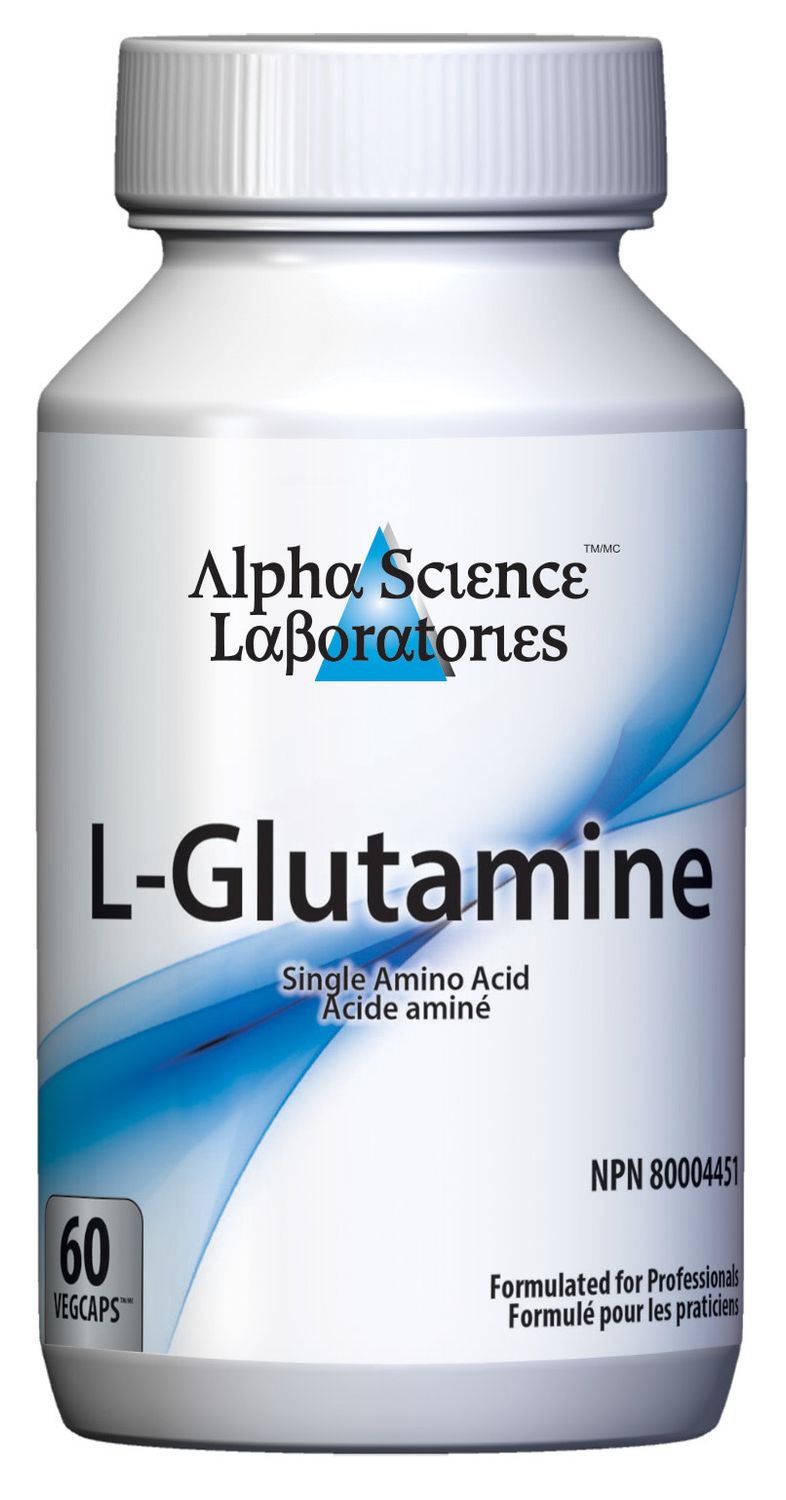 ALPHA SCIENCE LABS L-GLUTAMINE 60 VEGICAPS