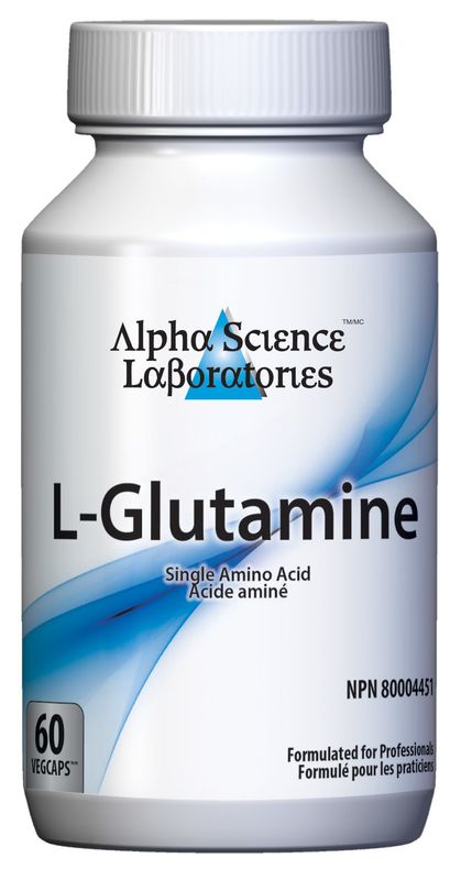 ALPHA SCIENCE LABS L-GLUTAMINE 60 VEGICAPS