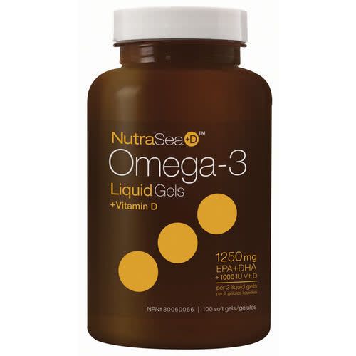 NUTRASEA +D OMEGA-3 100 LIQUID GELS