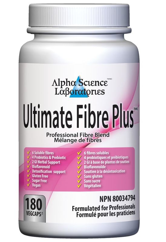 ALPHA SCIENCE LABS ULTIMATE FIBRE PLUS 180 VEGICAPS