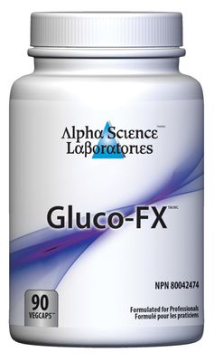 ALPHA SCIENCE LABS GLUCO-FX 90 VEGICAPS