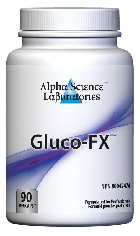ALPHA SCIENCE LABS GLUCO-FX 90 VEGICAPS