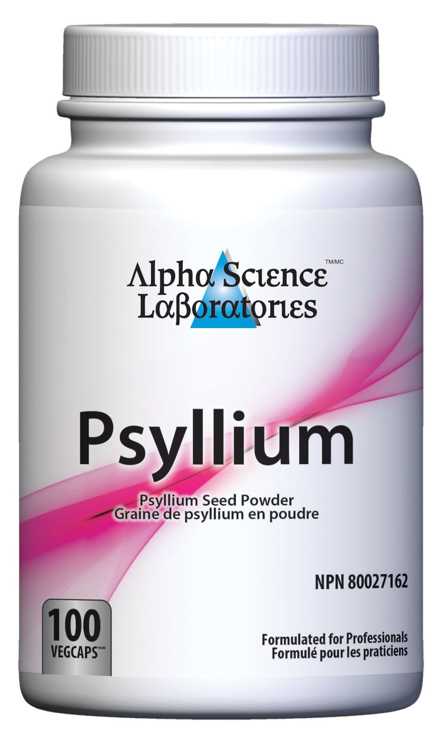 ALPHA SCIENCE LABS PSYLLIUM 100 VEGICAPS