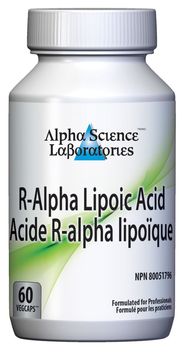 ALPHA SCIENCE LABS R-ALPHA LIPOIC ACID 250 60 VEGICAPS