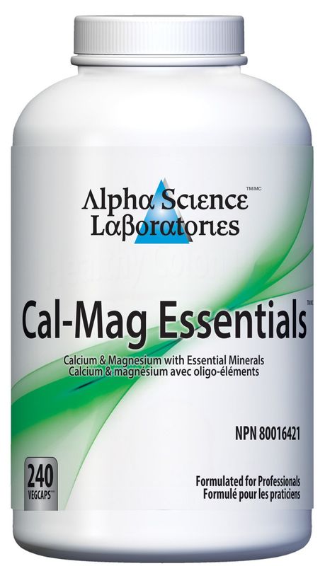 ALPHA SCIENCE LABS CAL-MAG ESSE-MIN 240 VEGICAPS