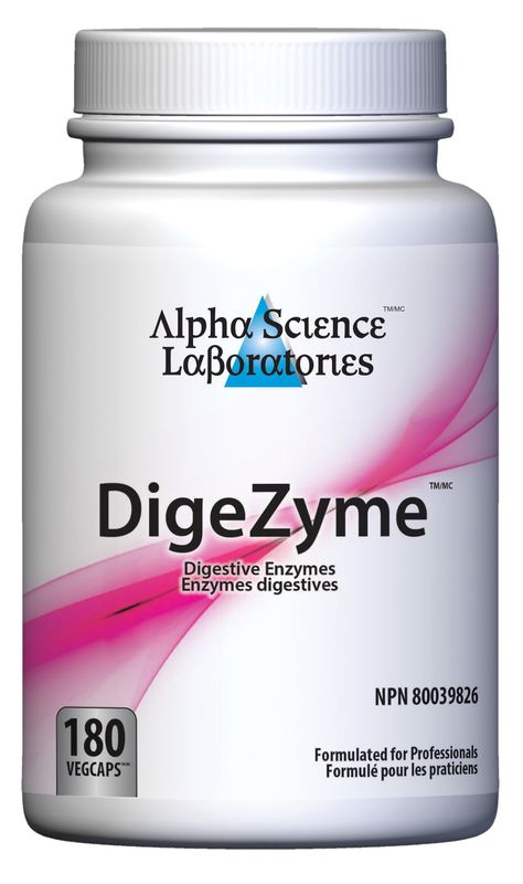 ALPHA SCIENCE LABS DIGEZYME 180 VEGICAPS