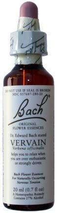 BACH FLOWER VERVAIN 20ML