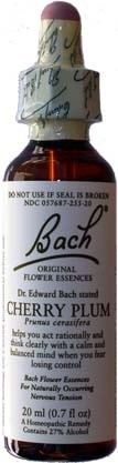 BACH FLOWER CHERRY PLUM 20ML