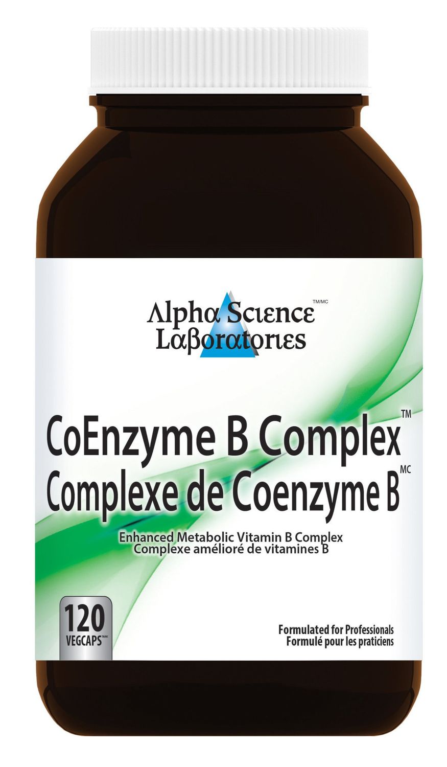 ALPHA SCIENCE LABS COENZYME B COMPLEX 120 VEGICAPS