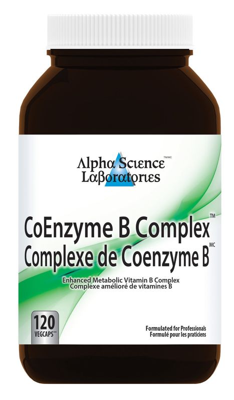 ALPHA SCIENCE LABS COENZYME B COMPLEX 120 VEGICAPS