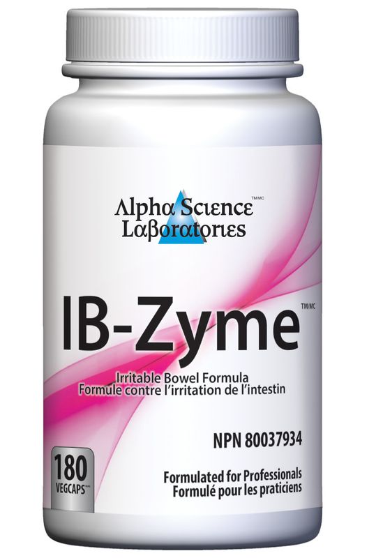 ALPHA SCIENCE LABS IB-ZYME 180 VEGICAPS