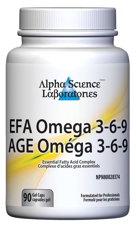 ALPHA SCIENCE LABS EFA OMEGA 3-6-9 90 VEGICAPS