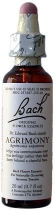 BACH FLOWER AGRIMONY 20ML