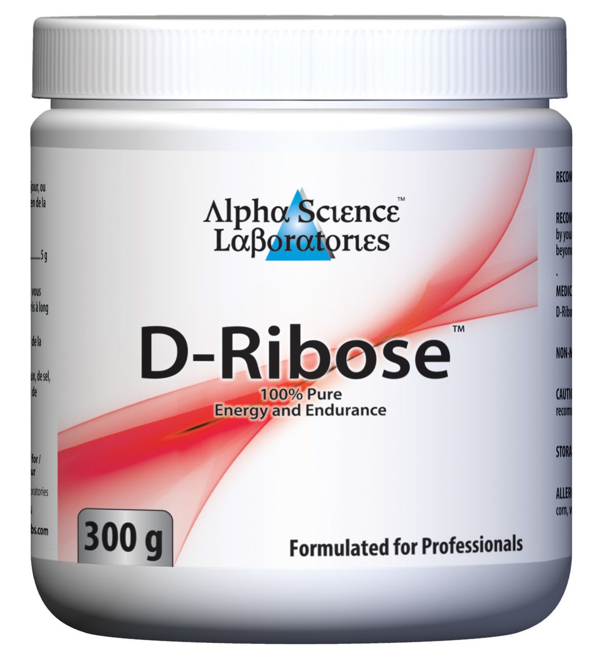 ALPHA SCIENCE LABS D-RIBOSE POWDER 300G