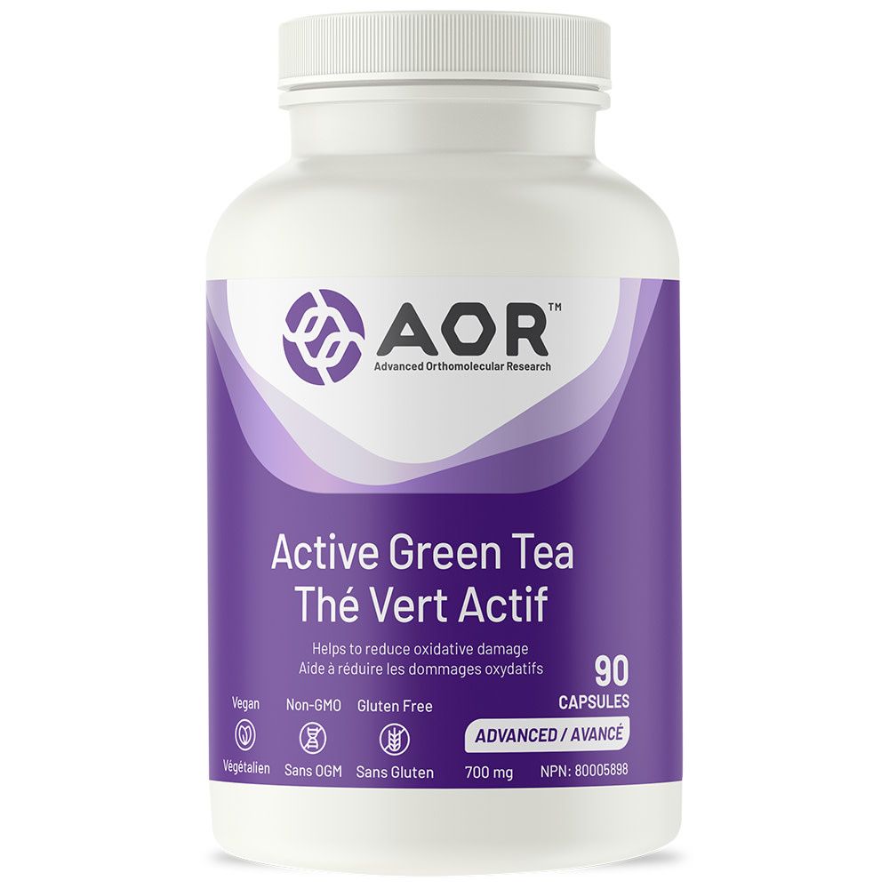 AOR ACTIVE GREEN TEA 90 VEGICAPS