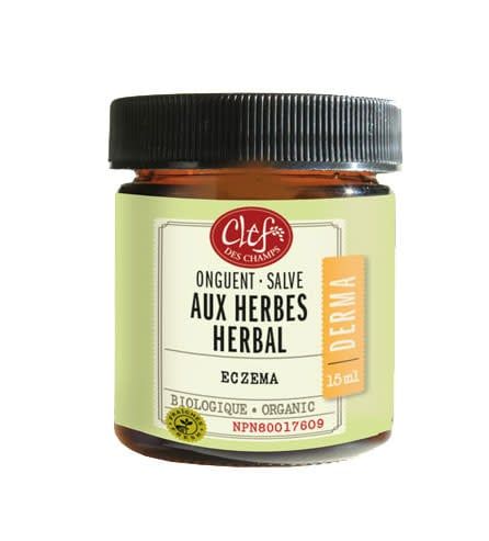 CLEF HERBAL ECZEMA SALVE ORGANIC 15ML